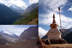 Thame 01 View Towards Thame, White Chorten